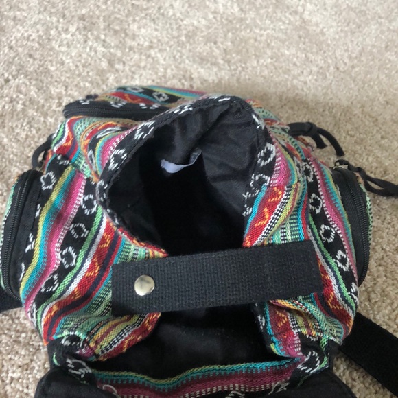 Multi-colored small backpack - Picture 3 of 6